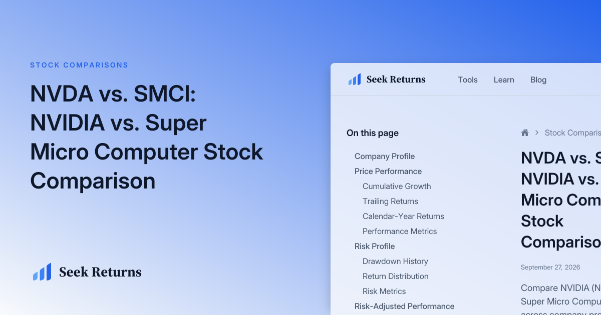 NVDA vs. SMCI: NVIDIA vs. Super Micro Computer Stock Comparison
